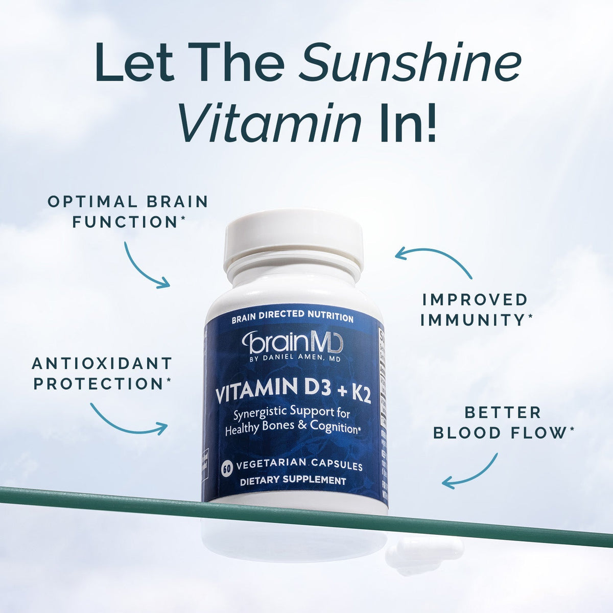 Vitamin D3 + K2